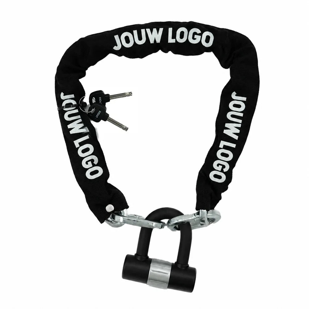 Kettingslot ART 3 met JOUW LOGO op de hoes